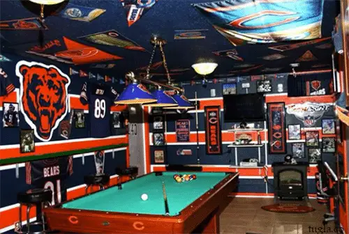 Bears NFL Man Cave
